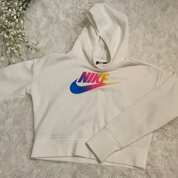 Nike Other - Nike 🌷Cropped Hoodie Size L